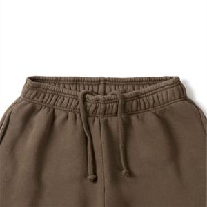 Pantalons de jogging en molleton de coton de haute qualité, tissu français, vêtements d'hiver, logo personnalisé, toutes tailles, pantalons de jogging lavés pour hommes - Product Image 2