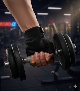 Rexfit Sports Lightweight Gym <b>Gloves</b> for <b>Women</b> Breathable Fingerless Exercise <b>Gloves</b> for Fitness <b>Cycling</b> & Workout - Product Image 3