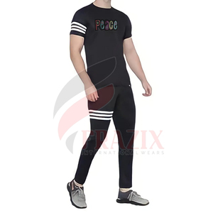 Survêtement pour homme, Logo personnalisé, technologie, polaire, fermeture éclair, uni, Jogging, survêtement pour homme, sans marque - Product Image 4