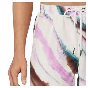 Pantalon d'été décontracté avec taille élastique, design sublimé, short en maille, motif solide pour le sport, vêtements de plage imprimés - Product Image 3