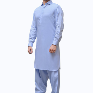 Venta al por Mayor de Shalwar Kameez Largo con Botones para Hombre Musulmán, Ropa de Verano e Invierno 2026, Transpirable - Product Image 2
