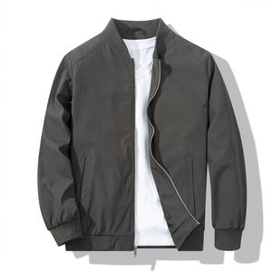 <b>Top</b> Trending Custom Made Men Bomber Jackets with <b>Long</b> <b>Sleeve</b> New Design Oversize Casual Waer Fashion Men Bomber Jackets - Product Image 1