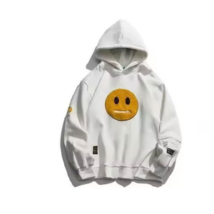 Sudadera con capucha y cremallera lavada con ácido Vintage de peso pesado para hombre nueva moda personalizada Color sólido de gran tamaño hombro caído bordado alto invierno - Product Image 3