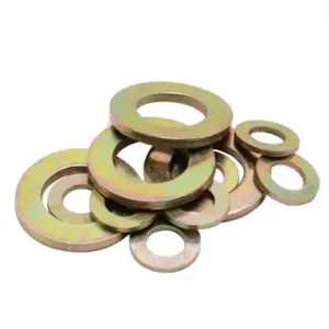 USS SAE Yellow zinc plated flat washer DIN127B 7980 Lock washer