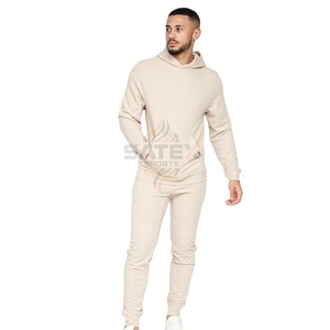 Survêtement décontracté à capuche pour homme de haute qualité, motif uni élégant, personnalisable, confortable, logo couleur, hiver, grande taille - Product Image 1
