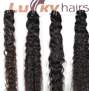 Doble trama cutícula alineada indio vietnamita paquetes crudos 1B Natural HD encaje suelto onda profunda rizo estilos crudo indio vietnamita - Product Image 1