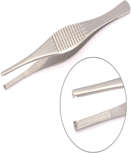 Fórceps de tejido Ferris Smith, juego de instrumentos quirúrgicos manuales de acero inoxidable alemán, tamaños personalizados, soporte de aguja con logotipo CE - Product Image 1