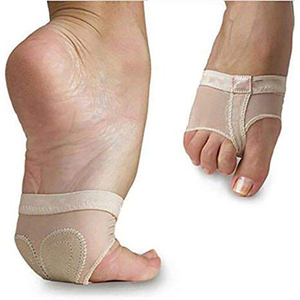 Confortable respirant en cuir Silicone mousse rembourré orteil protecteur pied tongs personnalisé Logo Design chaussures de danse doublure en coton - Product Image 6