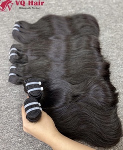 ผมเวอร์จินเวียดนามแบบขายส่ง มัดเป็นช่อ 100% ผมแท้ธรรมชาติ ตรง เกรดดับเบิ้ลเวฟท์ เนื้อนุ่มลื่น คุณภาพดีที่สุด - Product Image 4