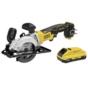 ATOMIC 20V MAX Sin Escobillas de 4-1/2 Pulgadas Sierra Circular Portátil con Batería de Litio-Ion Compacta de 4 Ah, Sierra para Madera con Ángulo de Corte de 45 Grados - Product Image 6