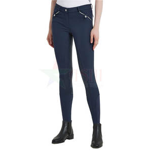 Legging d'équitation pour femme, taille mi-haute, imperméable et coupe-vent, en Spandex/Polyester, pour l'équitation et le fitness – Collection 2026 à succès - Product Image 1