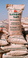 Sal Natural Cruda de Kampala |   Cloruro de Sodio de Grado Industrial, 50 kg |   Sal Marina Lavada en Polvo de Alta Pureza, Certificada ISO 9001