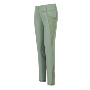 EquiCool Minerva Pantalones de equitación de invierno para niños Medias deportivas ecuestres duraderas Funcionalidad de moda para caballos de niños - Product Image 5