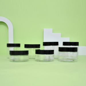 Conteneur d'emballage vide personnalisé de 250ml pot en plastique de stockage de <span class=keywords><strong>miel</strong></span> pour animaux de compagnie grands pots à bonbons en plastique PET avec couvercles - Product Image 4