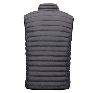 Chaqueta sin mangas acolchada cálida ligera personalizada Chaqueta acolchada sin mangas de invierno de tamaño regular para hombre - Product Image 2