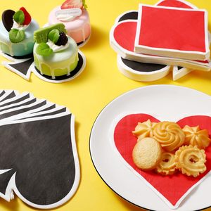 Articoli per Feste a Tema Poker, Tovaglioli di Carta Usa e Getta per Decorazioni per Feste a Tema Casinò di Las Vegas - Product Image 4