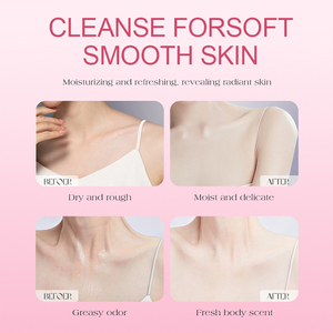 <span class=keywords><strong>Gel</strong></span> <span class=keywords><strong>Douche</strong></span> Exfoliant Parfumé OEM 520ml Longue Durée Rose/Lavande/Sakura Hydratant Blanchissant - Product Image 4