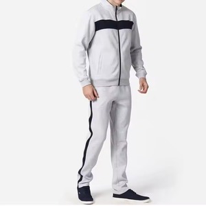 Conjunto Deportivo Unisex de Invierno con Capucha, 2 Piezas, Grueso, 100% Algodón, con Cremallera Completa, para Correr - Product Image 3