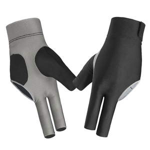 Alta calidad transpirable bajo precio 3 dedos guantes de billar al por mayor logotipo personalizado guantes de billar - Product Image 2