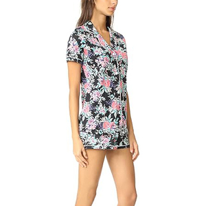 Ensemble de shorts décontractés pour femmes de haute qualité motif solide toile tailles de genou XL 6XL prix compétitif Logo personnalisé Offre Spéciale les particuliers - Product Image 3