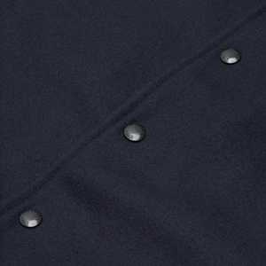 แจ็กเก็ตเบสบอลผ้าซาตินแขนเสื้อตัวผ้าโพลีเอสเตอร์สำหรับฤดูหนาวปรับแต่งได้ - Product Image 6