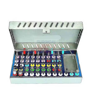 ユニバーサル歯科インプラントキット50ピースドイツステンレス鋼外科インプラントセット骨エキスパンダー圧縮器具 - Product Image 2