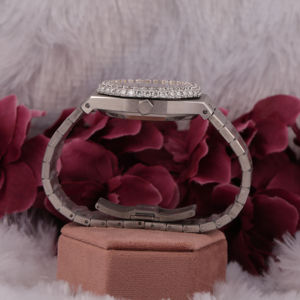 Top-Quality Iced Out <b>Black</b> Dial Leb Grown Wrist <b>Watch</b> Hot Selling Trendsetting Stainless Steel <b>Men's</b> Diamond <b>Watch</b> in Wholesale - Product Image 5