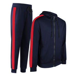 ชุดวอร์มกีฬาผ้าฝ้ายแท้ 100% คุณภาพสูงสำหรับฤดูหนาว ขายส่ง ออกแบบโลโก้ได้ตามต้องการ สำหรับผู้ชาย - Product Image 1