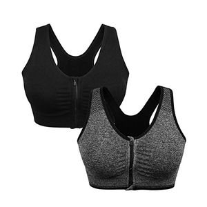 Sujetador deportivo de yoga sin costuras para mujer Decoración de encaje de tela de punto estirable y que absorbe la humedad para entrenamientos diarios OEM disponible - Product Image 2