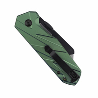 Couteau de poche Hongrui, nouveau design, manche en aluminium, couteau utilitaire avec 5 lames en acier SK5 dans un coffret cadeau, coupe-outil utilitaire