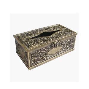 Boîte à mouchoirs décorative de haute qualité, faite à la main, finition nacre, forme carrée, pour hôtels et restaurants. - Product Image 4