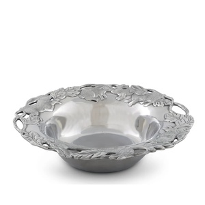 Minimalist Style Royal Fruit Chocolate Serving <b>Snack</b> <b>Bowl</b> Modern Silver Finish Aluminum & Steel Elegant Metal Decorative <b>Bowl</b> - Product Image 5
