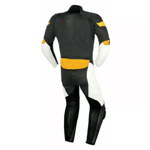 Combinaison de course en cuir pour moto, OEM, vente en gros, vêtements de motard personnalisés, protection professionnelle, combinaison de moto en cuir pour la course - Product Image 5