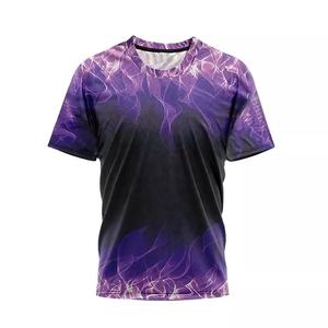 Camiseta personalizada Impresión Sublimación 100% Poliéster Secado rápido Unisex Casual Camiseta OEM Camisetas personalizadas - Product Image 4