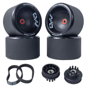 Ruedas de Skateboard Mad Max de 125 mm Listas para Usar para Patinetas Eléctricas y Longboards Eléctricos - Product Image 2