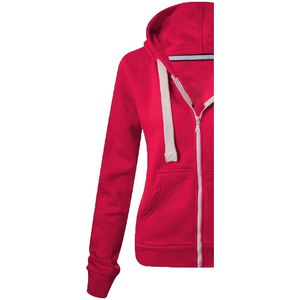 Vestido Sudadera de Forro Polar Personalizado para Mujer, 100% Algodón, Transpirable, Resistente al Viento, Ecológico, con Bordado en Relieve en la Parte Delantera - Product Image 6