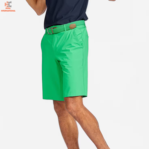 Shorts de golf pour hommes 100% polyester, respirants, légers, à séchage rapide, avec taille élastique, pour un usage décontracté en plein air - Product Image 2