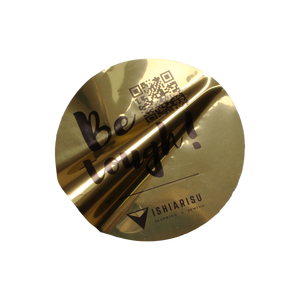 Custom Gold Waterproof Heat Resistant Vinyl <b>Sticker</b> Sheets for Hard Hats Helmets Bikes Outdoor Gear and Merch Branding - Product Image 3