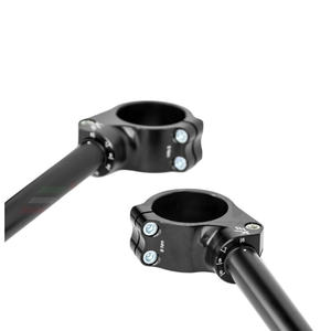 Guidon de course en aluminium Semi GP Racing 50 mm avec déport de 15 mm pour la course dans toutes les conditions - Product Image 1