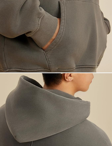 Sudaderas con capucha térmicas personalizadas 100% algodón con capucha hombre Hoodi pulóver sudaderas con capucha para hombre a la venta Sudadera con capucha térmica - Product Image 5