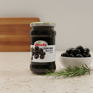 Aceitunas Negras Frescas Sin Hueso Novella, 314 ml x 12 Unidades - Product Image 3