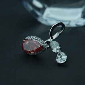 Anillo de diamante cultivado en laboratorio Premium de 5 quilates corte pera VS1 IGI SGL certificado Oro rosa oro plata compromiso boda joyería proveedor - Product Image 4