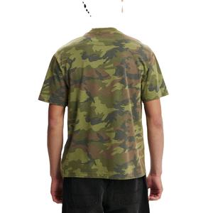 T-shirt uni pour homme, pour l'extérieur |   Bleu |   Haut de sport respirant en soie/coton à séchage rapide, coupe classique, manches courtes |   Personnalisé - Product Image 4