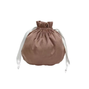 Bolsa pequeña con cordón para cosméticos de alta calidad, logotipo personalizado de productos de Vietnam - Product Image 1