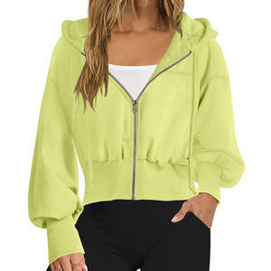 Las Mejores Sudaderas de Lana Lavables para Mujer, de Invierno, Secado Rápido, Transpirables, con Logotipo Frontal, Servicio OEM - Product Image 1