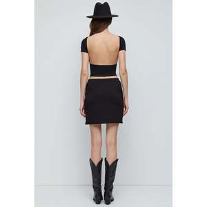 <b>Black</b> Mini <b>Pencil</b> <b>Skirt</b> - Product Image 6