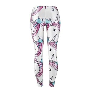 Leggings de gimnasio de cintura alta para mujer Pantalones de entrenamiento impresos personalizados Fabricante Exportador - Product Image 3