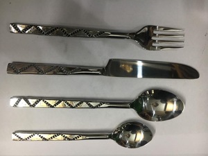 Ensemble de cuillères en acier inoxydable avec manche en bois et cuillères créatives Mini cuillère à café mignonne pour le dîner - Product Image 5