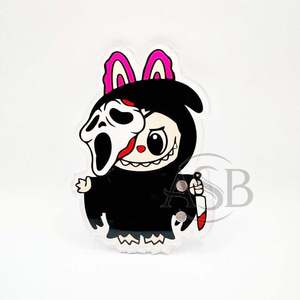 แผ่นติดขนตาอะคริลิคพร้อมแม่เหล็กปรับแต่งโลโก้ได้ตามต้องการลายการ์ตูนสยองขวัญ - Product Image 6