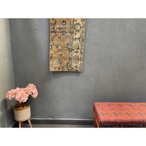 1.6x3.2 ft Rug, Turkish Rug, Vintage <b>Brown</b> <b>Wool</b> Oriental Rug - Product Image 1